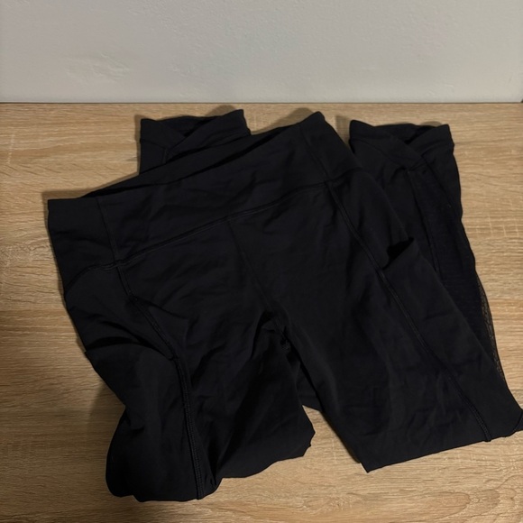 Lululemon Sole Teaining Crop Black Leggings 6 - Picture 4 of 5